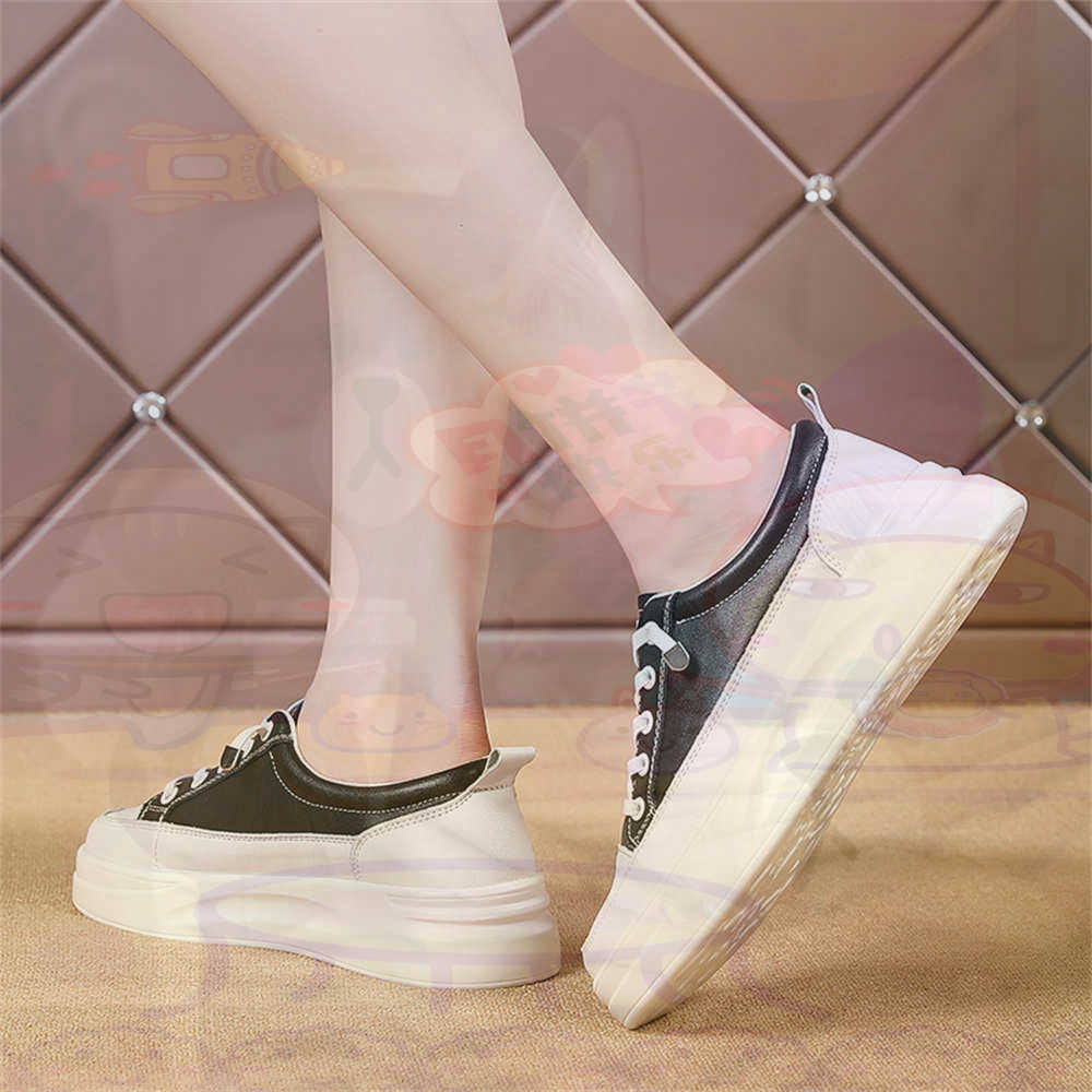 Men'S Shoes Good For Flat Feet - Lace-up Chunky Loafers Woman Skateboarding Sports