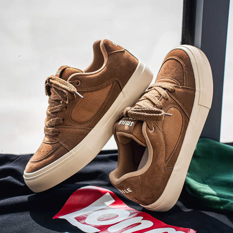 Men Shoes Casual - Zimni Legitimate Leather Wedding Sneakers For