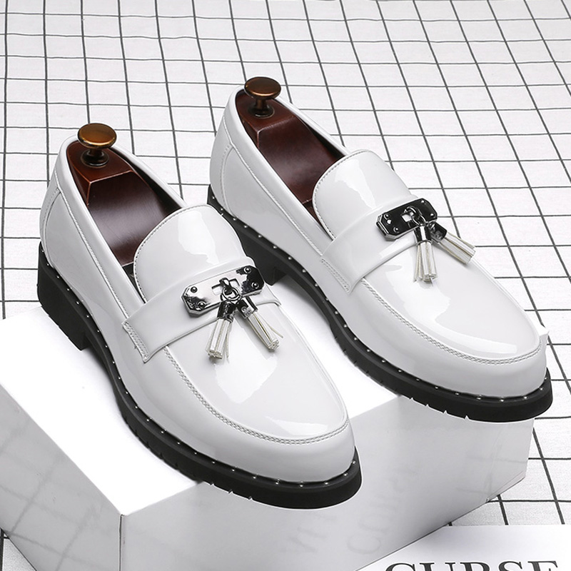 Men Shoes Official - Luxury Brand Low Heeled Bright Colors