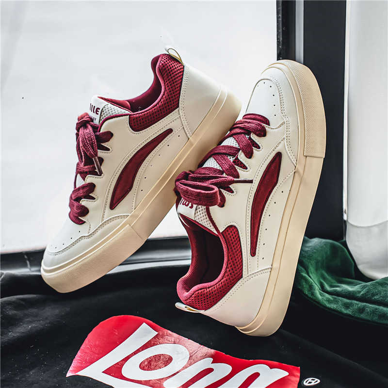 Men'S Shoes For Tennis - Camp Perforated Mans Shoes Sports Shoes