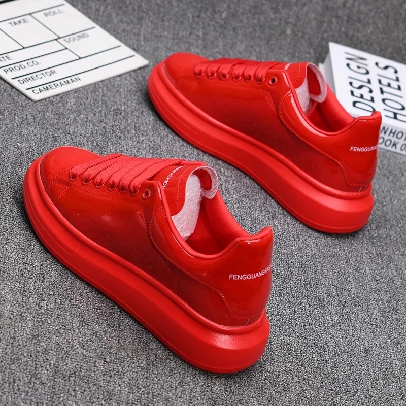 2025 Lacquered White Casual Sh - Men'S Shoes For Tennis 评论和价格