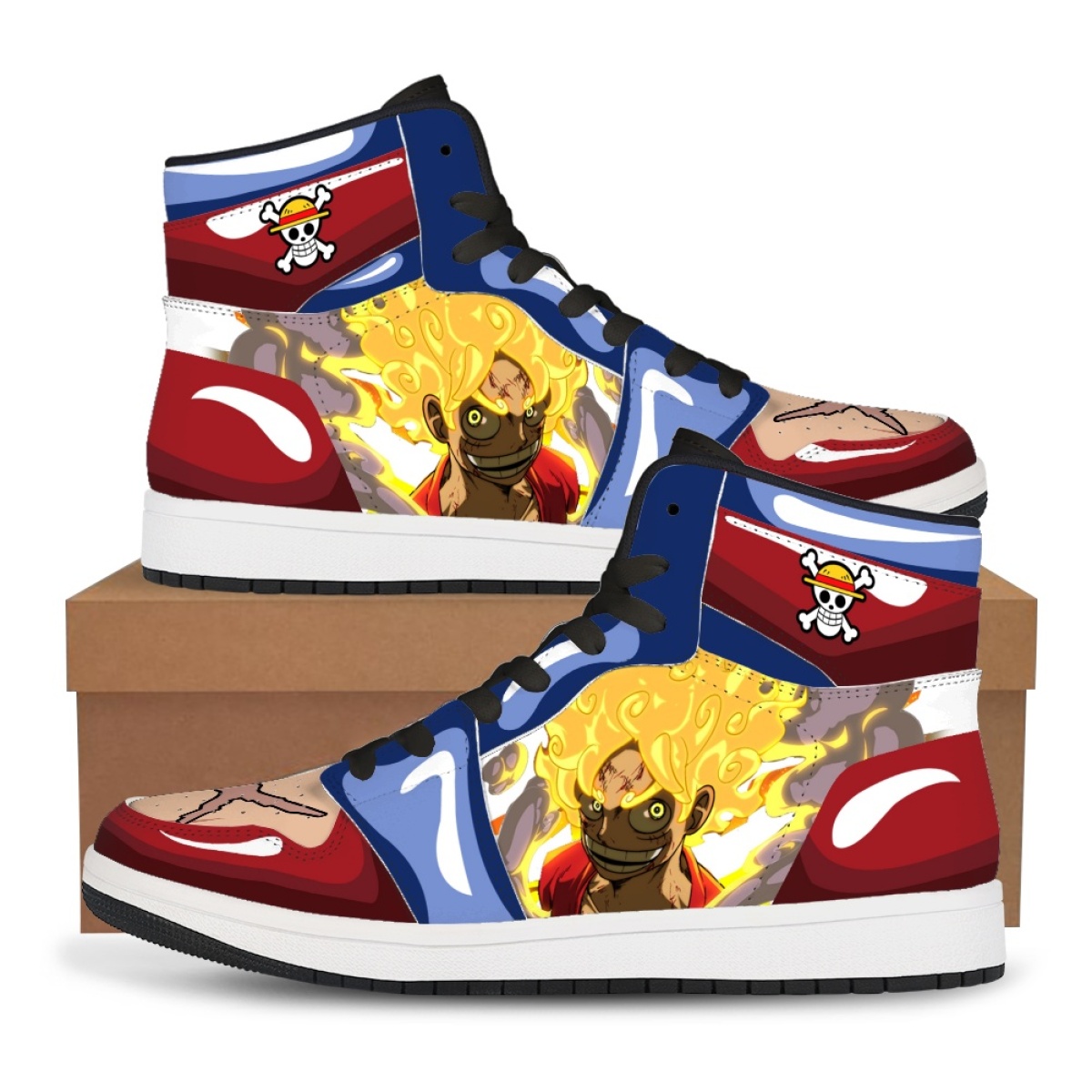 One Piece Anime Luffy Roronoa  - Men'S Shoes Good For Running 评论和价格