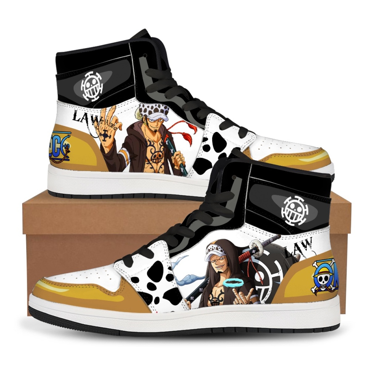 One Piece Anime Luffy Roronoa  - Men'S Shoes Good For Running 评论和价格