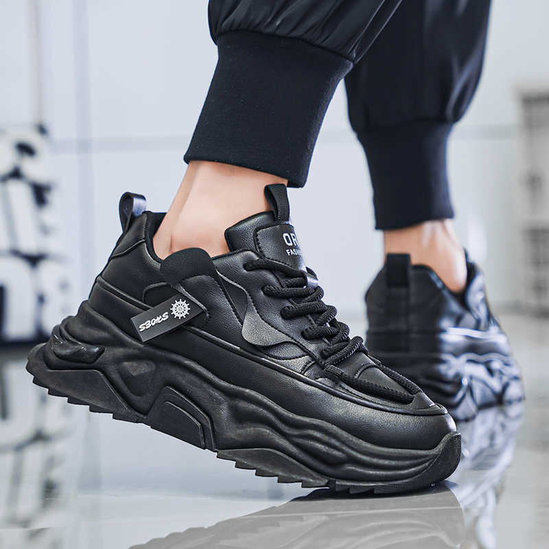 Black Platforme Tennis Man Spo - Men'S Shoes For Tennis 评论和价格