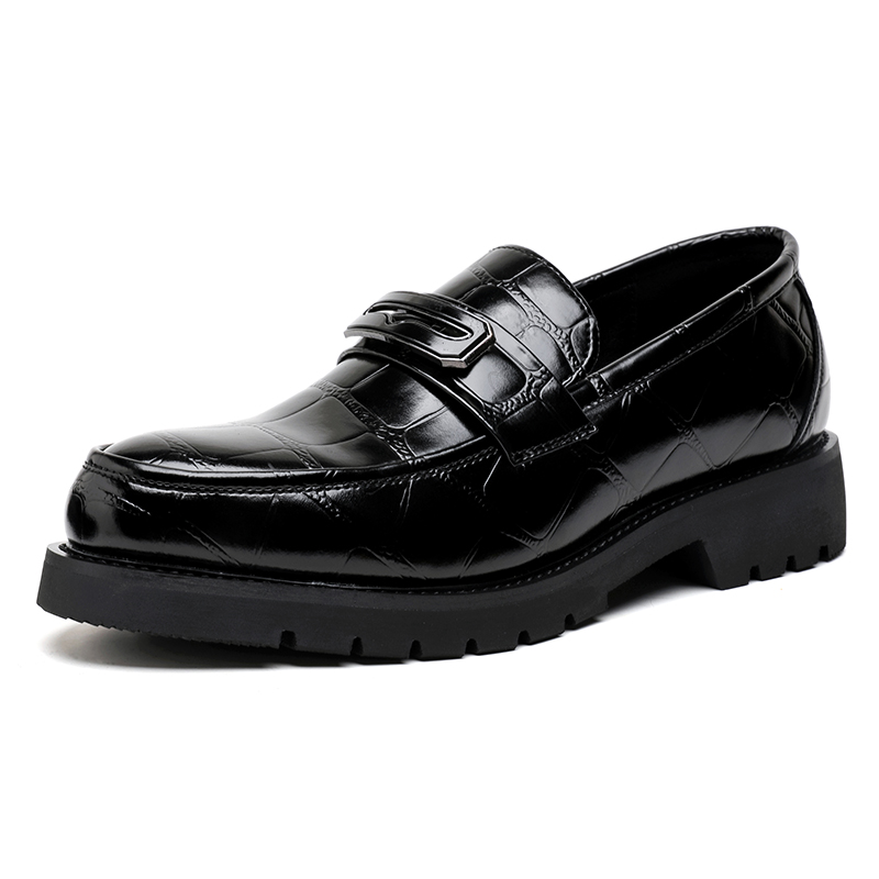 Men's Thick Soled Leather Shoe - Men Shoes Official 评论和价格