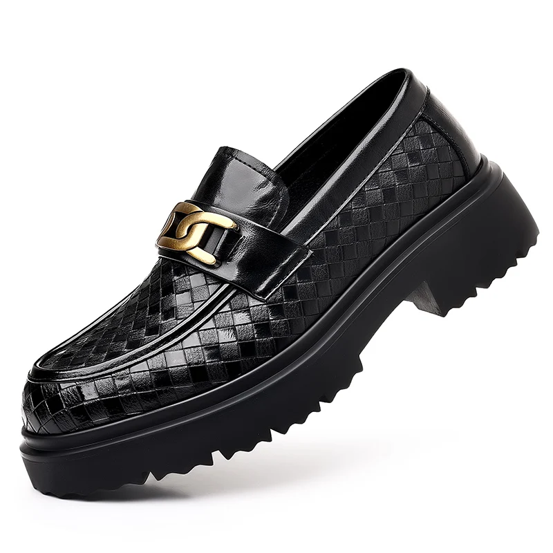 New Handmade Leather Men Shoes - Men Shoes Official 评论和价格