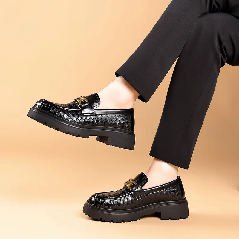 New Handmade Leather Men Shoes - Men Shoes Official 评论和价格