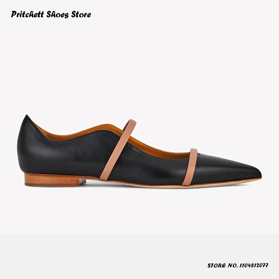 Women's Dual-straps Leather Ba - Men Shoes Casual 评论和价格