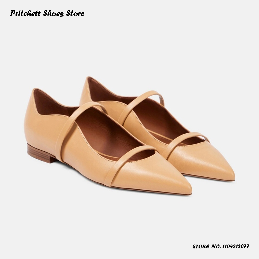 Women's Dual-straps Leather Ba - Men Shoes Casual 评论和价格