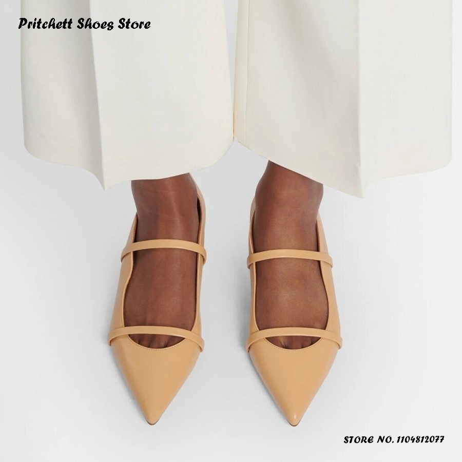 Women's Dual-straps Leather Ba - Men Shoes Casual 评论和价格