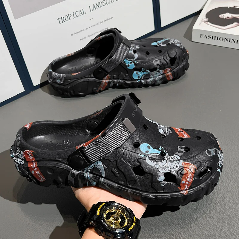 Men Shoes Slippers Men Garden  - Men'S Shoes With Support 评论和价格