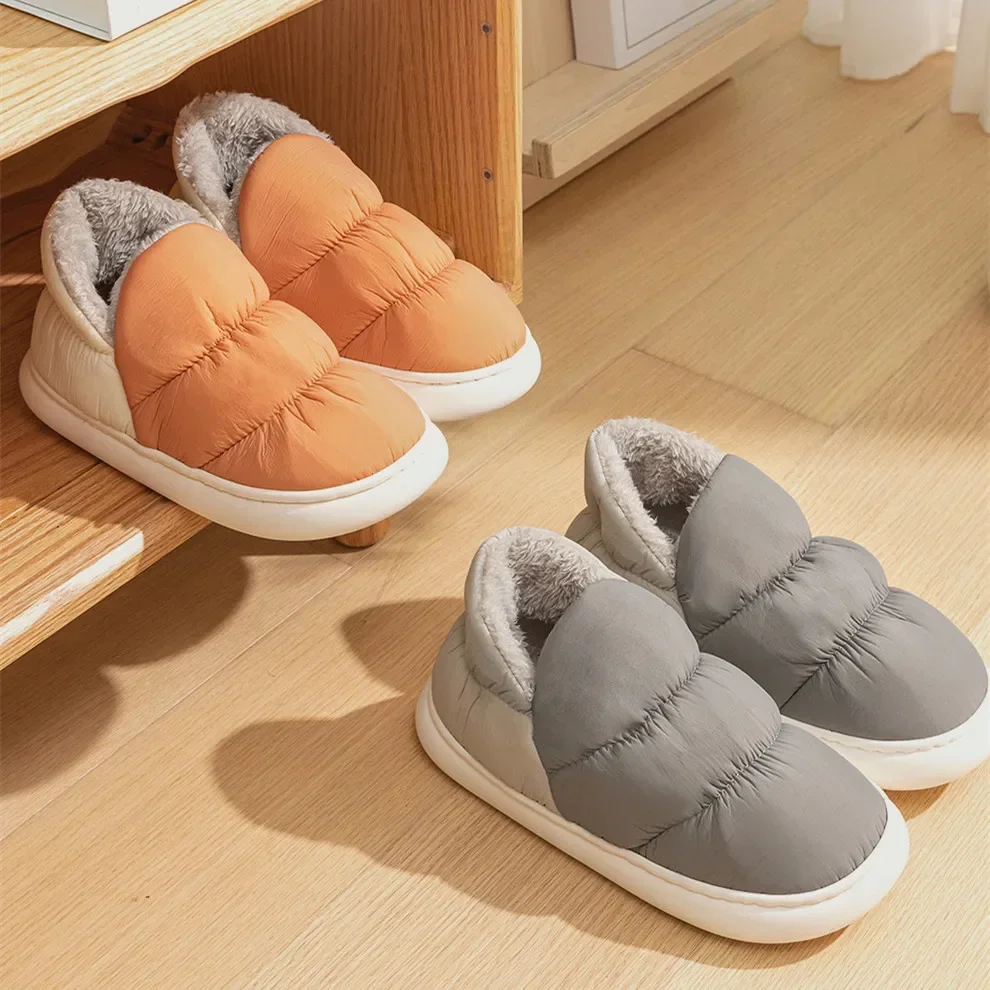 Women Men Slippers Winter Down - Men'S Shoes Comfort 评论和价格