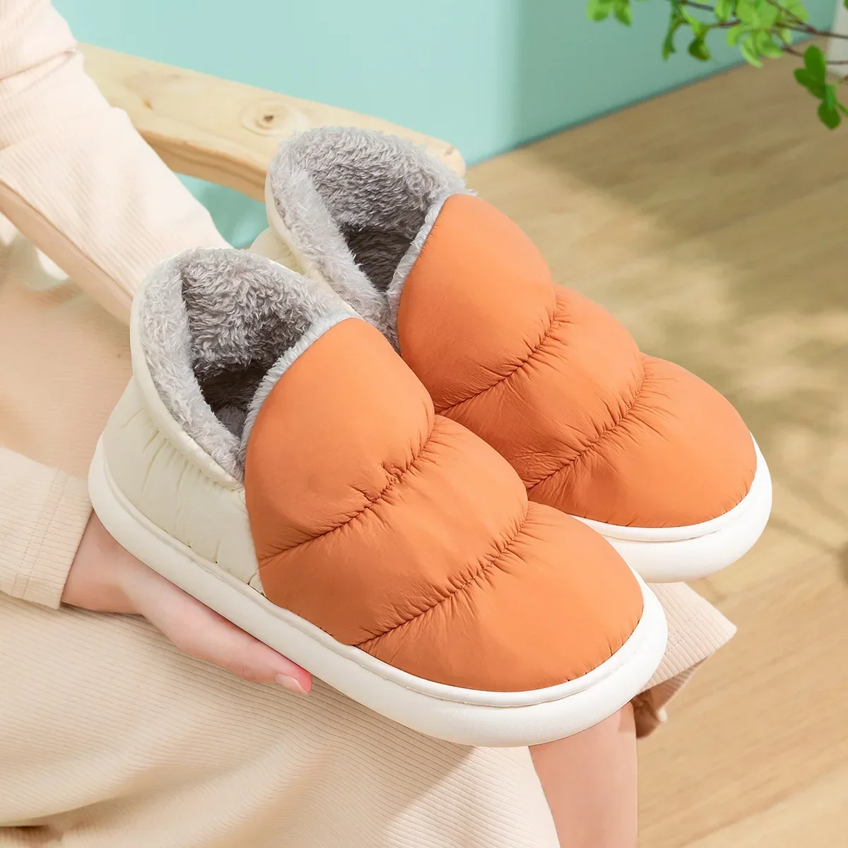 Women Men Slippers Winter Down - Men'S Shoes Comfort 评论和价格