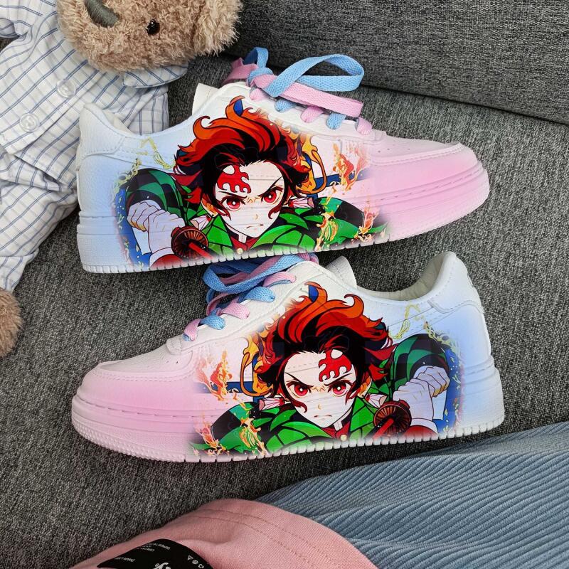 Anime Demon Slayer Sneakers Lo - Men'S Shoes Good For Running 评论和价格