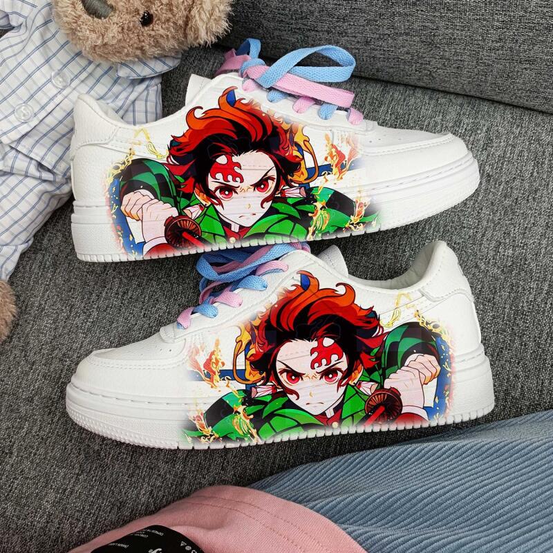 Anime Demon Slayer Sneakers Lo - Men'S Shoes Good For Running 评论和价格