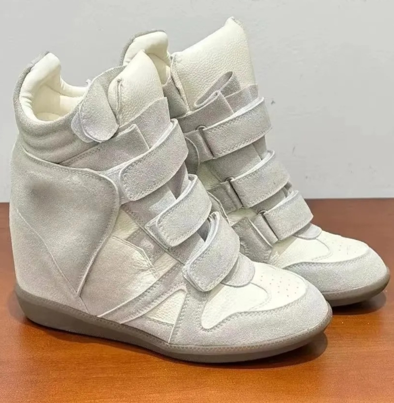 Women Hidden Wedge Heel High‑T - Running Shoes Lightweight 评论和价格