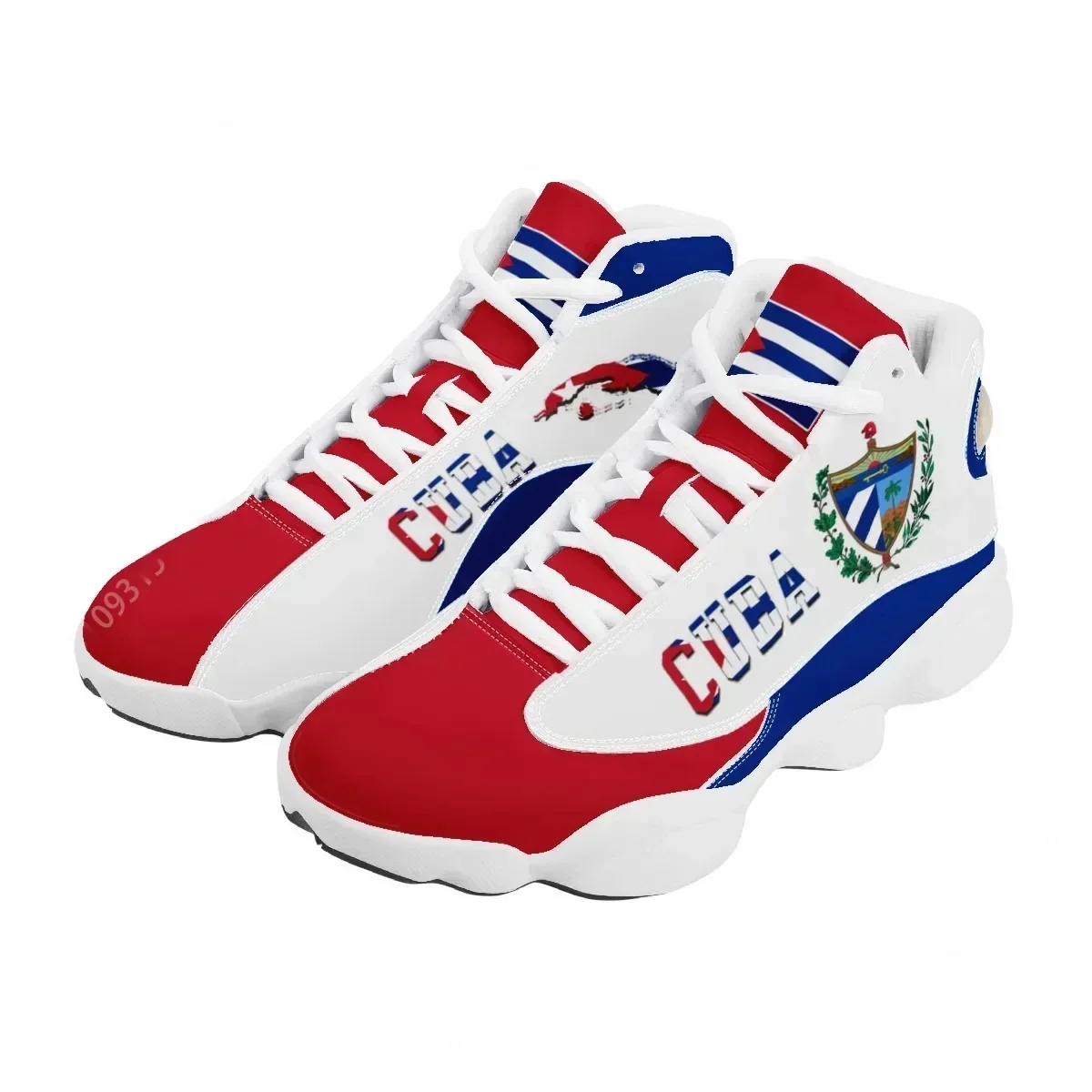 CUBA Flag Print Cool Men Baske - Men'S Shoes For Tennis 评论和价格