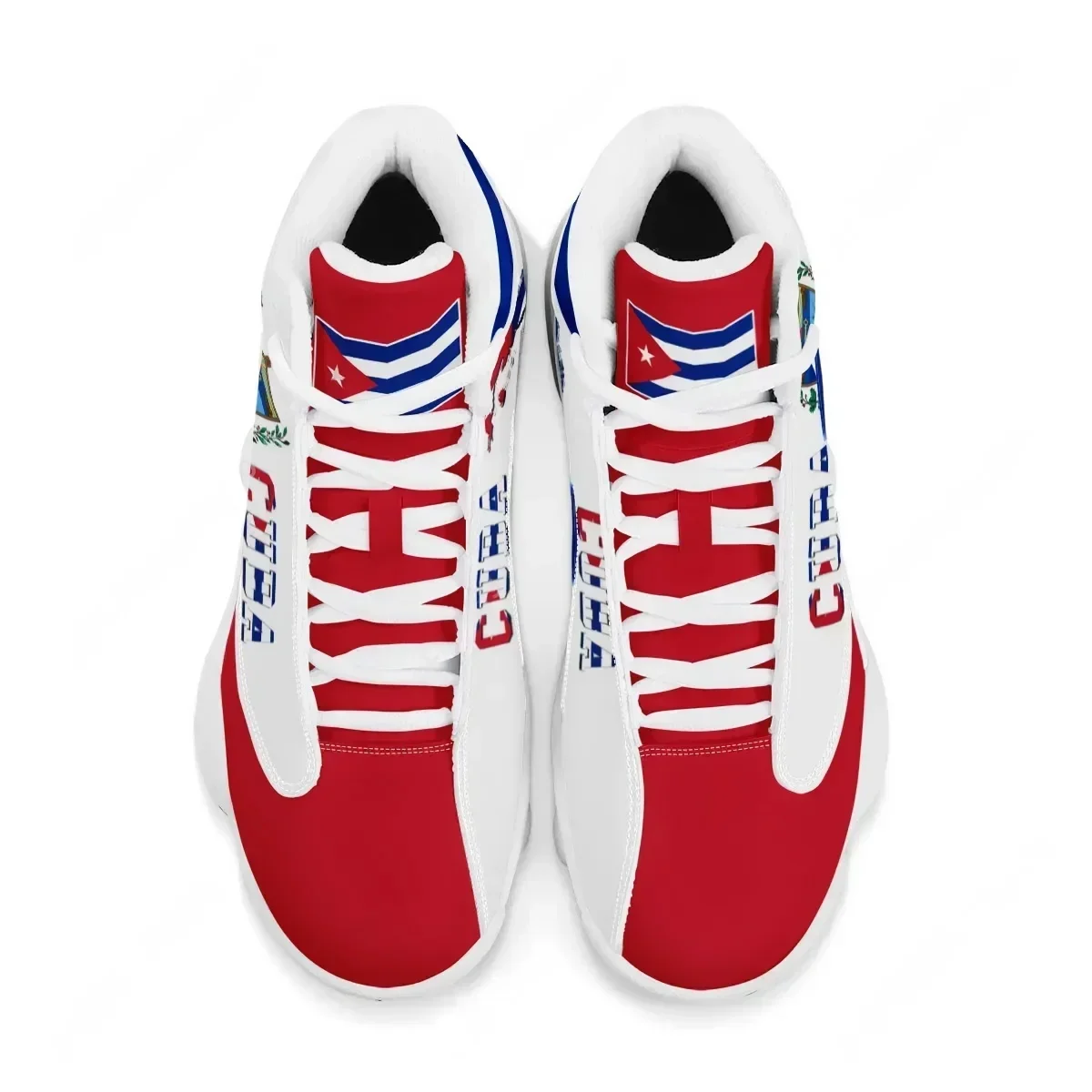 CUBA Flag Print Cool Men Baske - Men'S Shoes For Tennis 评论和价格
